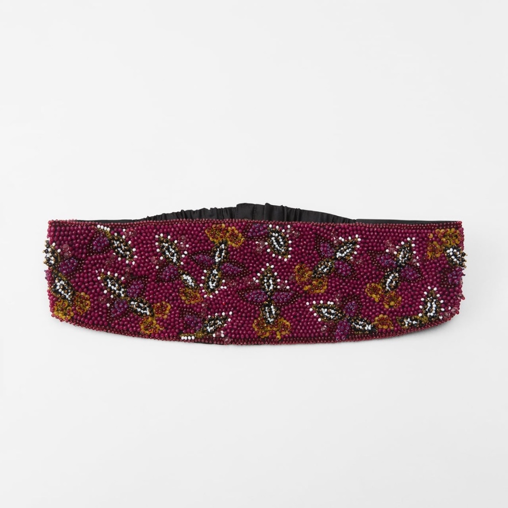 Zara limited edition beaded sash belt you can’t miss - Picture 3 of 5